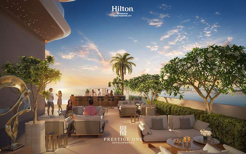 ALFRESCO-LOUNGE- Hilton Residences DMC