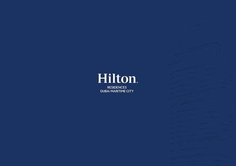 Floor Plan - Hilton Residences Dubai Maritime City