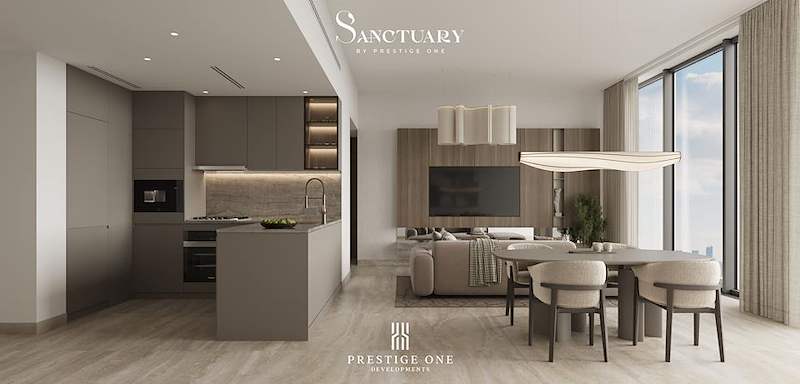 14.-2-Bedroom-Unit---Living-Room---Option-1