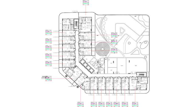 The Boulevard Floor Plan - 1st Floor