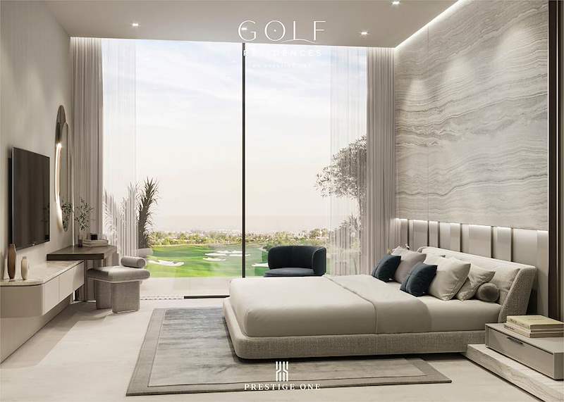 Golf Place- 1BHK- master bedroom 02
